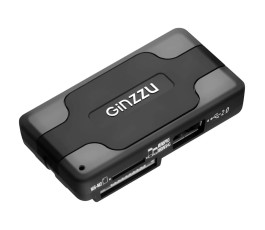 Картридер внешний Ginzzu GR-417UB, USB 2.0