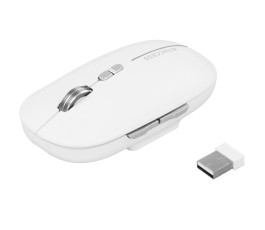 Мышь беспроводная JETACCESS OM-R99 BW, BT+2.4G, белый
