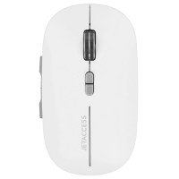 Мышь беспроводная JETACCESS OM-R99 BW, BT+2.4G, белый
