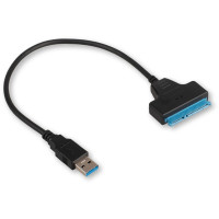 Адаптер USB3.2 Gen1 на SATA 2.5" HDD/SSD Cablexpert A-USB3-SATA3-2.5, Sata3, 5 Гбит/с, 0.3м