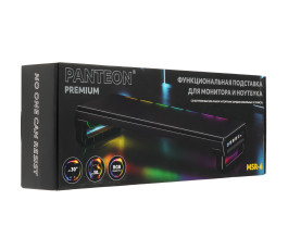 Подставка для монитора и ноутбука PANTEON MSR-6, 4 USB-порта, порт Type-C, RGB, черный