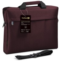 Сумка для ноутбука 15,6" ExeGate EX212308RUS Start S15 Charcoal, темно-коричневая