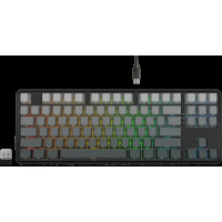 Клавиатура беспроводная механическая Redragon Star Blade Pro RU, RGB, BT+2.4G, черный/серый