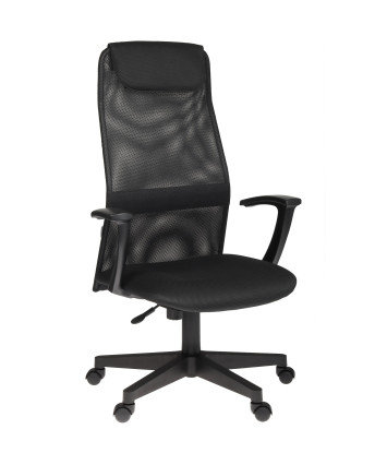 Кресло руководителя Бюрократ KB-8/BLACK черный TW-01 TW-11 сетка