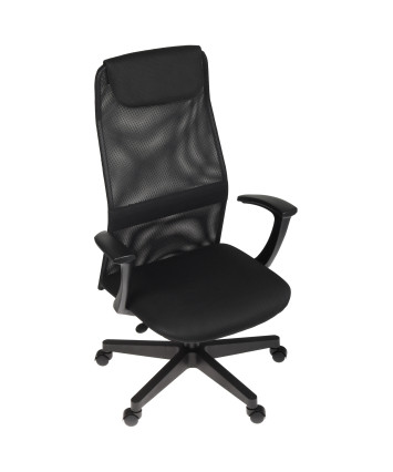 Кресло руководителя Бюрократ KB-8/BLACK черный TW-01 TW-11 сетка