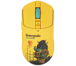 Мышь игровая A4Tech R72 ULTRA Renegade Sunset BLOODY, желтый