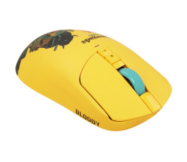 Мышь беспроводная игровая A4Tech Bloody R72 Ultra Renegade Sunset, желтый Мышь беспроводная игровая A4Tech Bloody R72 Ultra Renegade Sunset, желтый