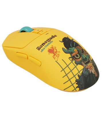Мышь беспроводная игровая A4Tech Bloody R72 Ultra Renegade Sunset, желтый