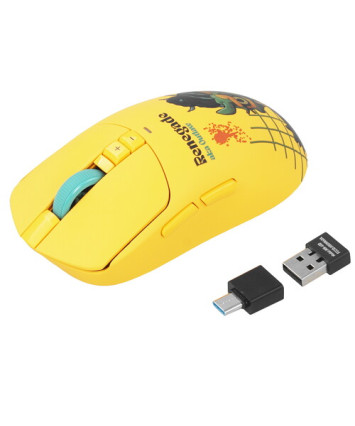 Мышь беспроводная игровая A4Tech Bloody R72 Ultra Renegade Sunset, желтый