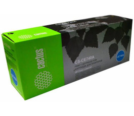 Картридж совместимый Cactus CS-CE740A (CLJ CP5220/ 5225/ 5225N/ 5225DN) B, 7K