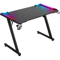 Игровой стол Defender Idol, RGB, черный