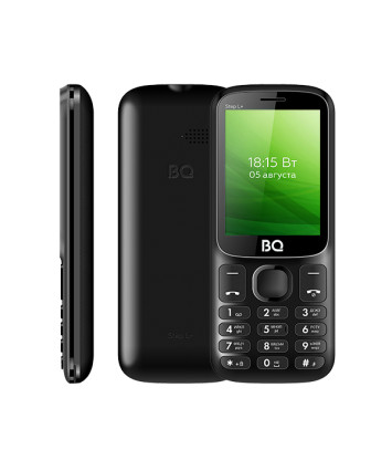 Мобильный телефон BQ-2440 Step L+ Black Dual SIM