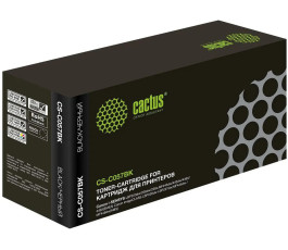 Картридж совместимый Cactus CS-C057BK для Canon (LBP223dw/226dw/228x), 3K
