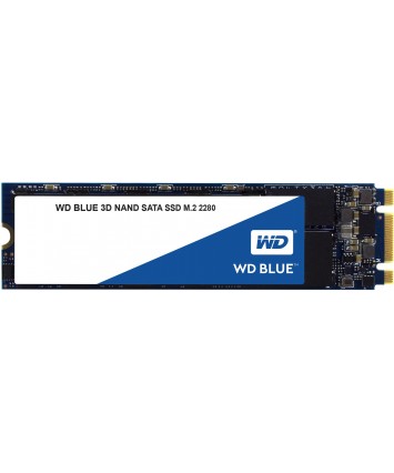 Накопитель SSD M.2 SATA 500Gb WD Blue (WDS500G2B0B)