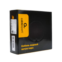 Кабель внутренний витая пара Бухта 100м Cablexpert FTP5e 4pr 0.51mm медь FPC-5051E-4-CU/100