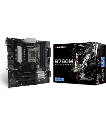 Материнская плата Socket 1700 Biostar B760MXC Pro, DDR5