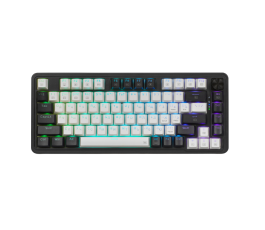 Клавиатура беспроводная механическая Redragon Ucal Pro RU, RGB, BT+2.4G, белый/черный