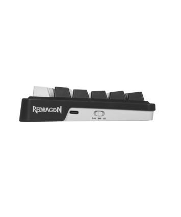 Клавиатура беспроводная механическая Redragon Ucal Pro RU, RGB, BT+2.4G, белый/черный Клавиатура беспроводная механическая Redragon Ucal Pro RU, RGB, BT+2.4G, белый/черный