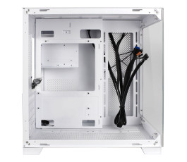 Корпус mATX кубик без БП Ginzzu V420 RGB, белый