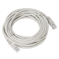 Патчкорд UTP Cablexpert PP12-5M кат.5e, 5м, литой, многожильный (серый)