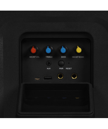 Портативная колонка ELTRONIC с TWS 20-98 CRAZY BOX 1200, динамик 2шт/6.5