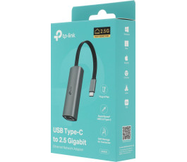 Проводной сетевой Type-C LAN адаптер TP-LINK UE302C