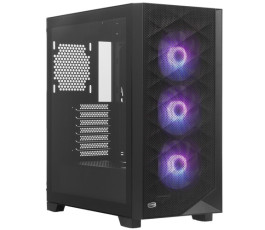 Корпус ATX без БП PCCooler C3D510 BK ARGB, Tempered Glass Full Tower