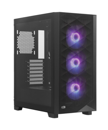 Корпус ATX без БП PCCooler C3D510 BK ARGB, Tempered Glass Full Tower