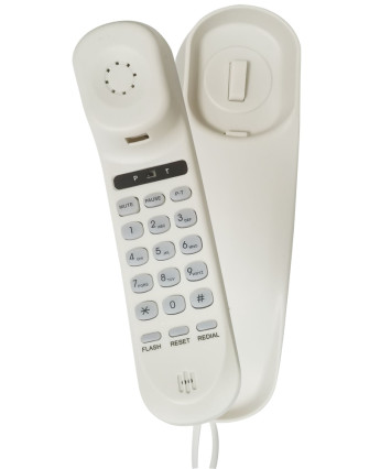 Телефон проводной RITMIX RT-002, белый