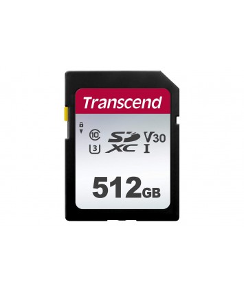 Карта памяти SDXC UHS-I U3 Card 512Gb Transcend TS512GSDC300S