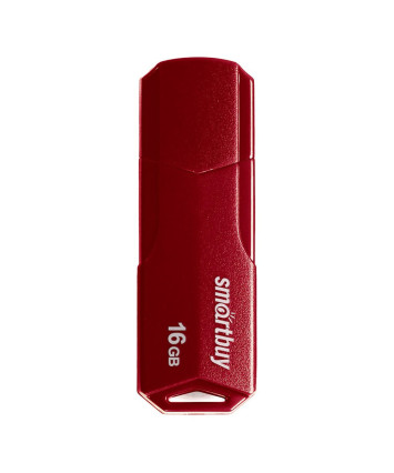 Флеш накопитель 16Gb USB 2.0 SmartBuy CLUE Red (SB16GBCLU-R)