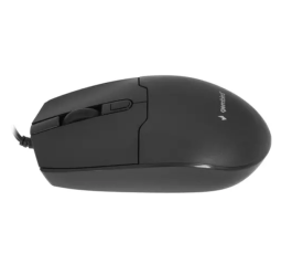 Мышь проводная Gembird MOP-430, черный, USB