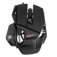 Мышь игровая Mad Catz  R.A.T. 4+ чёрная, USB