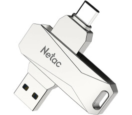 Флеш накопитель 32Gb USB 3.0+TypeC Netac U782C (NT03U782C-032G-32PN)