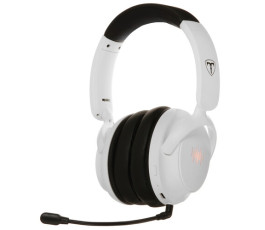 Беспроводная гарнитура игровая T-Line Fang Pro BT/2.4G, LED, белый