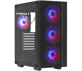 Корпус ATX без БП DeepCool MATREXX 55 MESH V4, черный