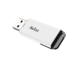 Флеш накопитель 64Gb USB 3.0 Netac U185, белый (NT03U185N-064G-30WH)