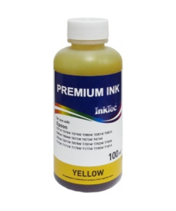 Чернила InkTec (E0010) Epson R270 (T0824) Yellow