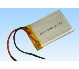 Батарея (аккумулятор) (Li-ion 3.7В 100мА·ч), (90*80*3 мм) UK 047790P 2Pin