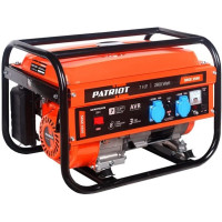 Генератор бензиновый Patriot Max Power SRGE 3500, 2,8 кВт, 220В