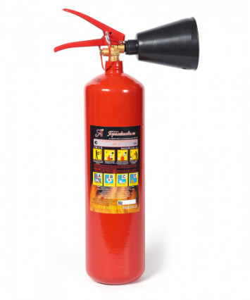 Огнетушитель Ярпожинвест углекислотный ОУ-2 ВСЕ 00-00003839