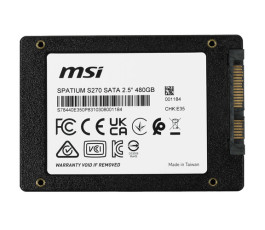 Накопитель SSD SATA 2,5" 480Gb MSI SPATIUM S270
