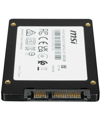 Накопитель SSD SATA 2,5" 480Gb MSI SPATIUM S270 Накопитель SSD SATA 2,5" 480Gb MSI SPATIUM S270