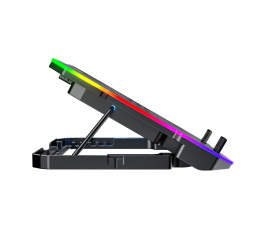 Охлаждающая подставка для ноутбука PANTEON CP-166 RGB Black 9"-17", USB, 6 вентиляторов