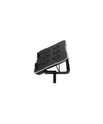 Охлаждающая подставка для ноутбука PANTEON CP-166 RGB Black 9"-17", USB, 6 вентиляторов