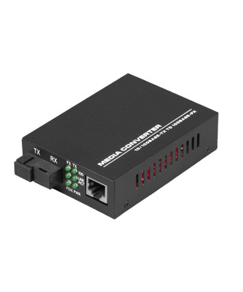 Медиаконвертер BZ-MC-100M-WDM-A-20-S WDM1310/1550нм 20км