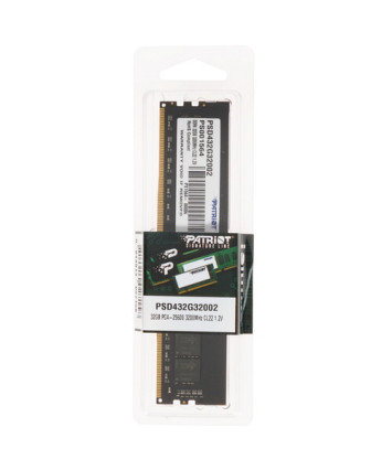 Модуль памяти DDR4 32Gb PC25600 3200MHz Patriot (PSD432G32002) Модуль памяти DDR4 32Gb PC25600 3200MHz Patriot (PSD432G32002)