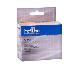 Картридж струйный ProfiLine PL-0826 для принтеров Epson StylusR270/R290/R295/R390, светло-розовый
