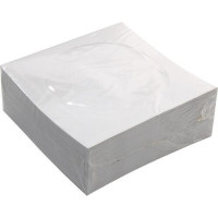 Конверт Mirex для CD/DVD бумажный с окном, с вырубным язычком, белый (100шт.)