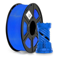 Пластик для 3D принтера Cactus CS-3D-PLA-1KG-S-BLUE PLA SILK d1.75мм 1кг L326м 1цв., синий, шёлк